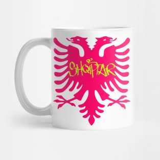 ALBANIAN FLAG w/ "SHQIPTAR" (ALBANIAN PERSON /MALE) Mug